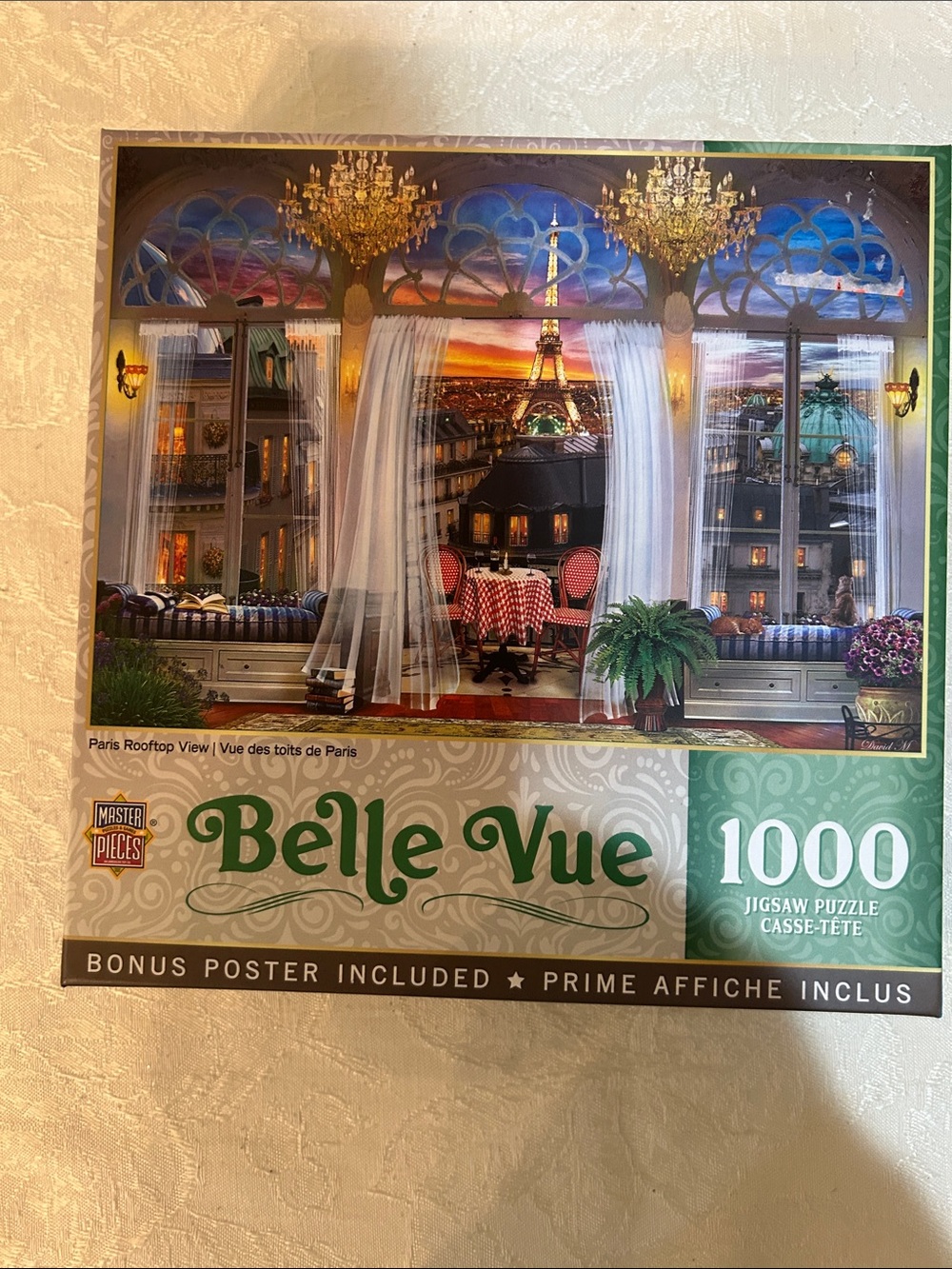 MasterPieces Belle Vue 1000-Piece Jigsaw Puzzle — Green